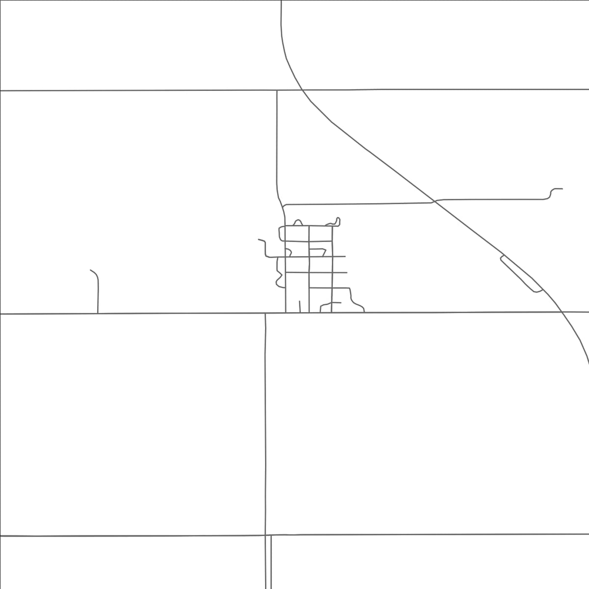 ROAD MAP OF BROCKET, NORTH DAKOTA BY MAPBAKES