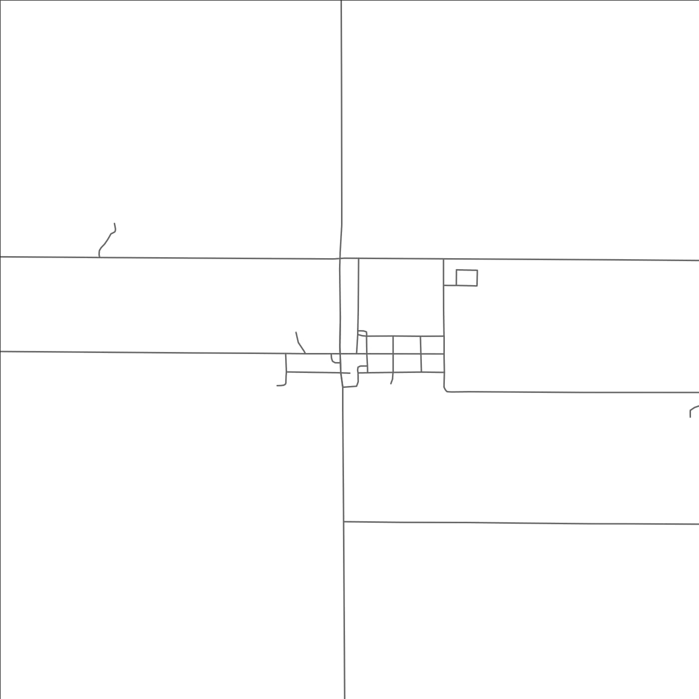 ROAD MAP OF CLIFFORD, NORTH DAKOTA BY MAPBAKES