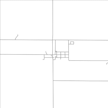 ROAD MAP OF CLIFFORD, NORTH DAKOTA BY MAPBAKES