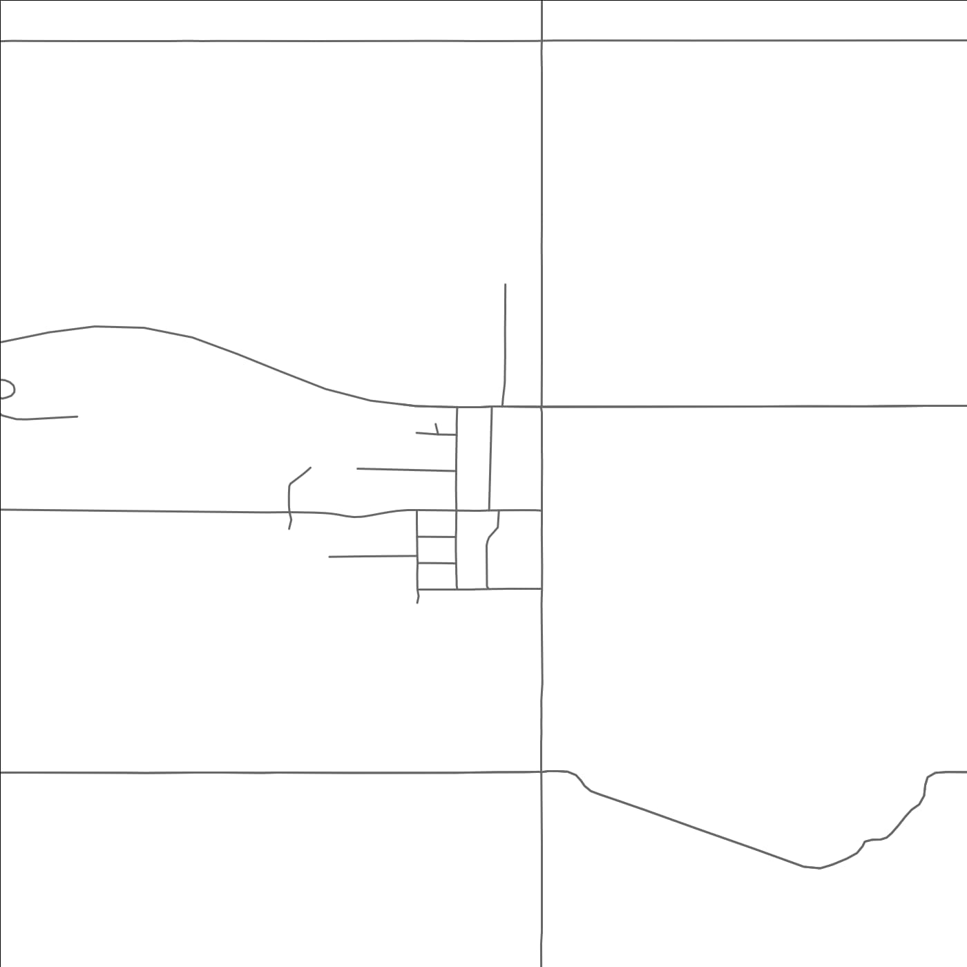 ROAD MAP OF CRYSTAL, NORTH DAKOTA BY MAPBAKES