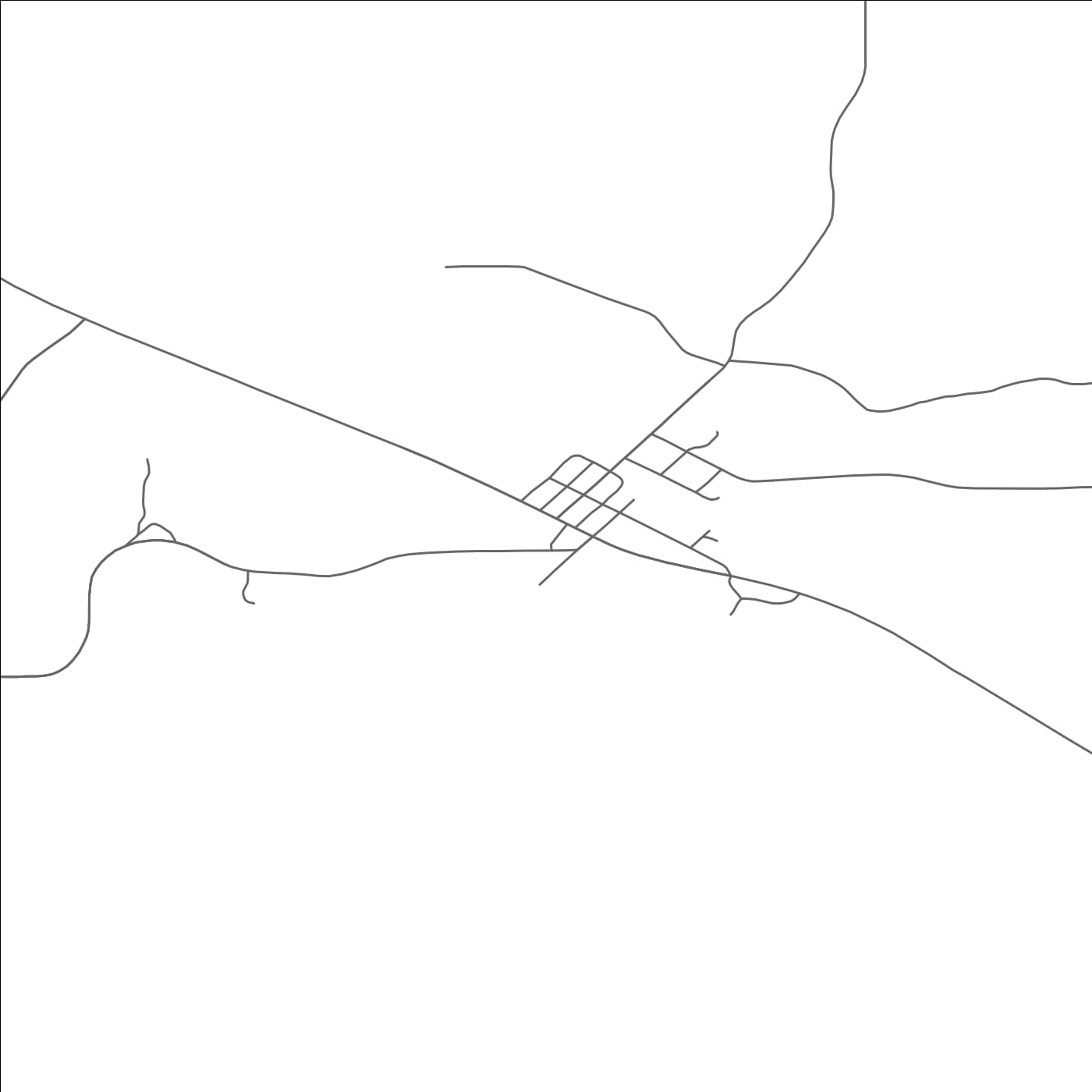 ROAD MAP OF DONNYBROOK, NORTH DAKOTA BY MAPBAKES