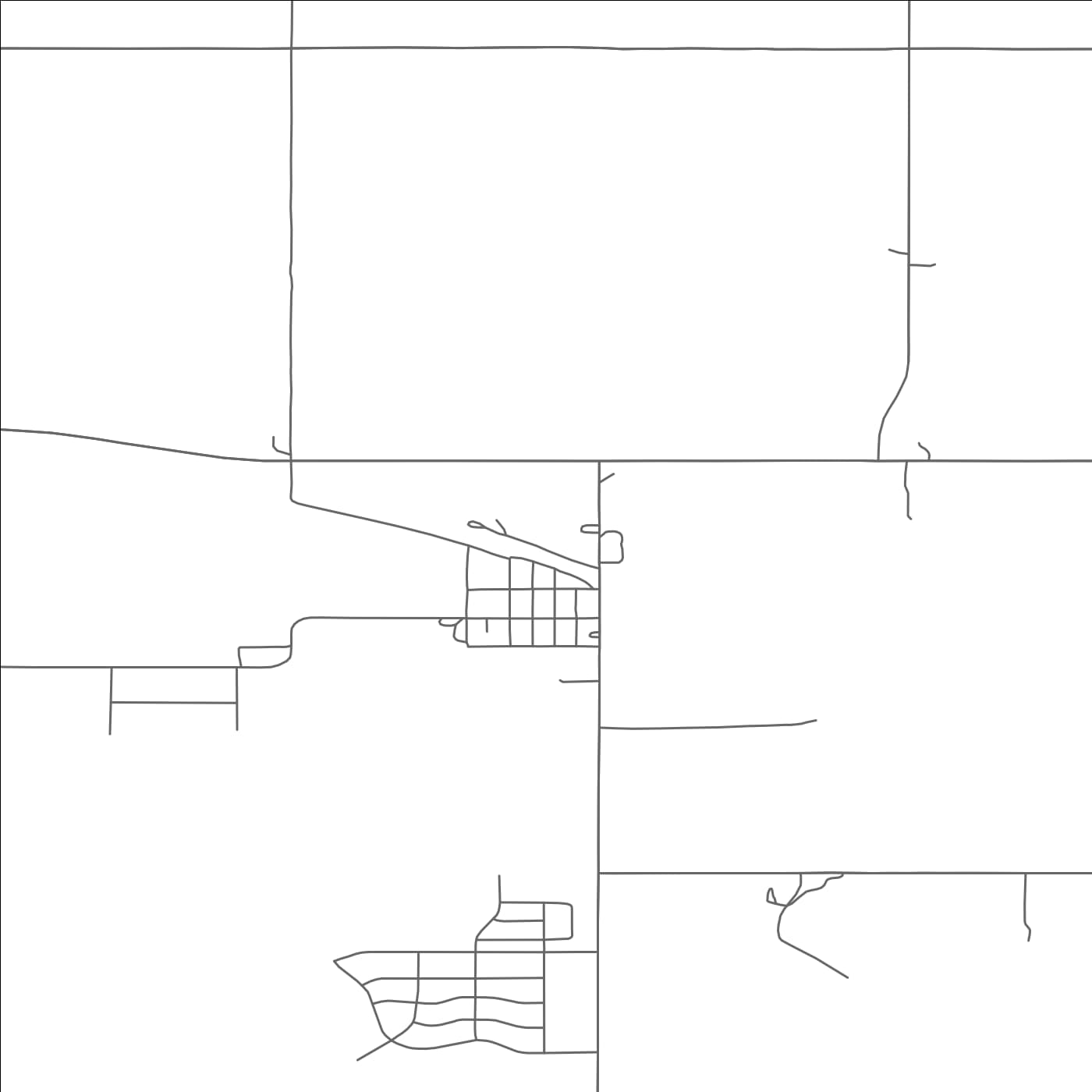 ROAD MAP OF EPPING, NORTH DAKOTA BY MAPBAKES