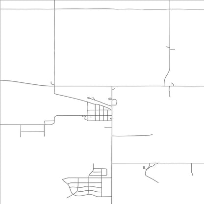 ROAD MAP OF EPPING, NORTH DAKOTA BY MAPBAKES