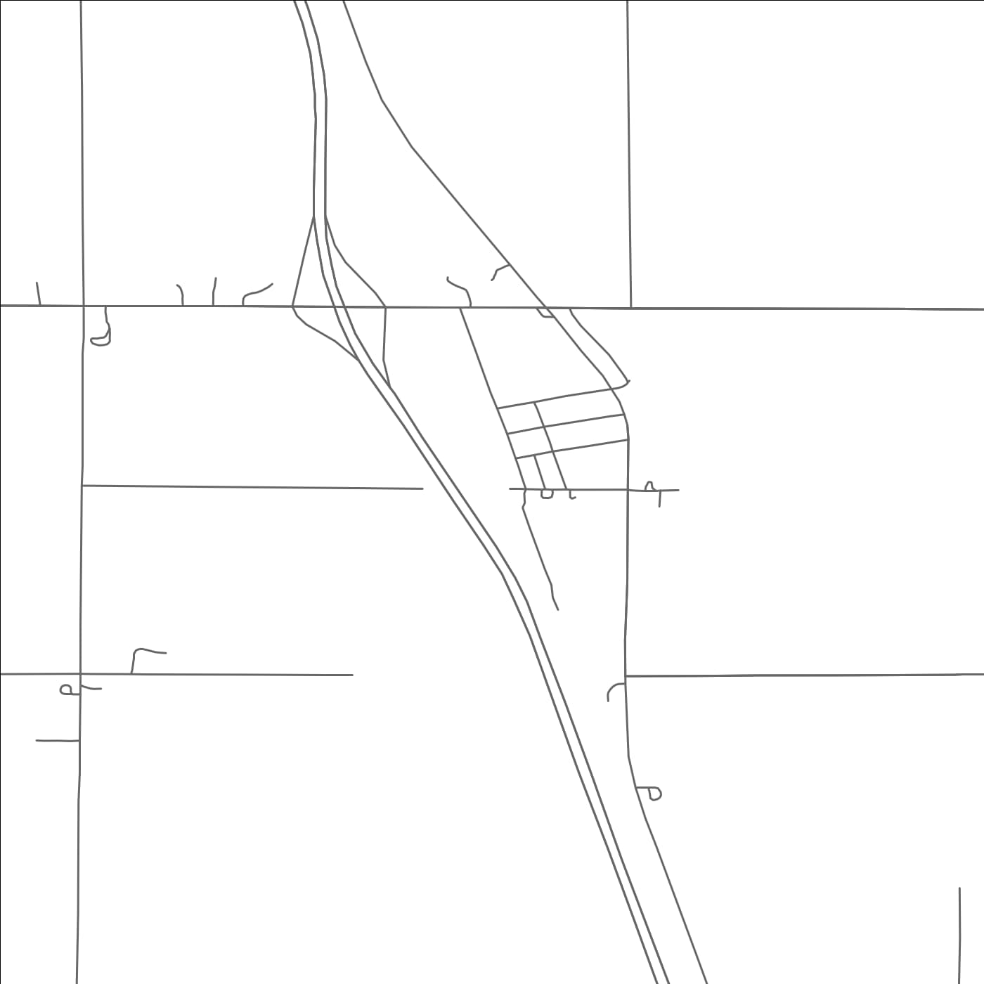 ROAD MAP OF GARDNER, NORTH DAKOTA BY MAPBAKES