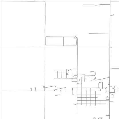 ROAD MAP OF GWINNER, NORTH DAKOTA BY MAPBAKES