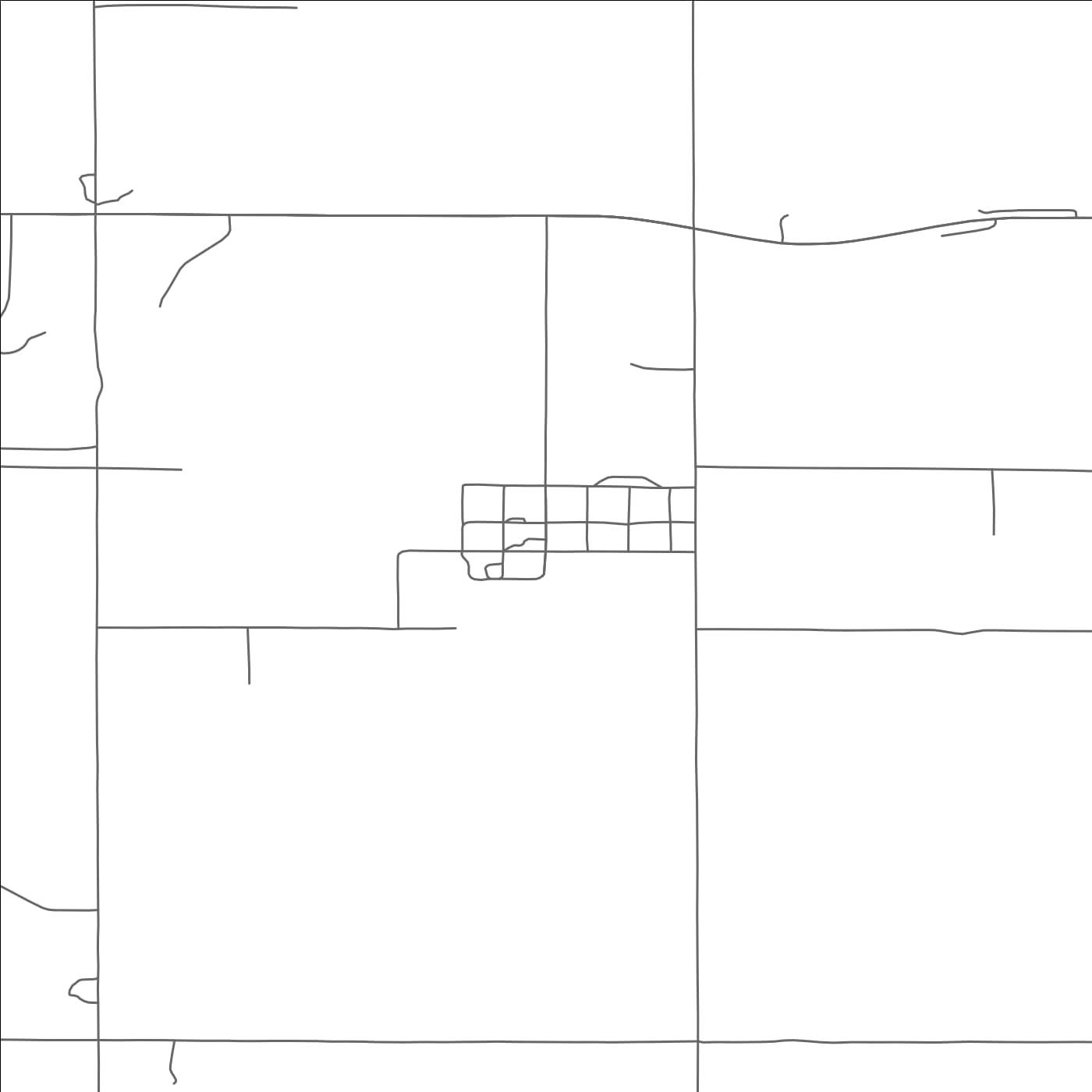 ROAD MAP OF HEIL, NORTH DAKOTA BY MAPBAKES