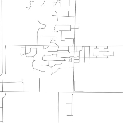 ROAD MAP OF HORACE, NORTH DAKOTA BY MAPBAKES