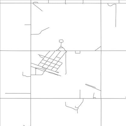 ROAD MAP OF KARLSRUHE, NORTH DAKOTA BY MAPBAKES