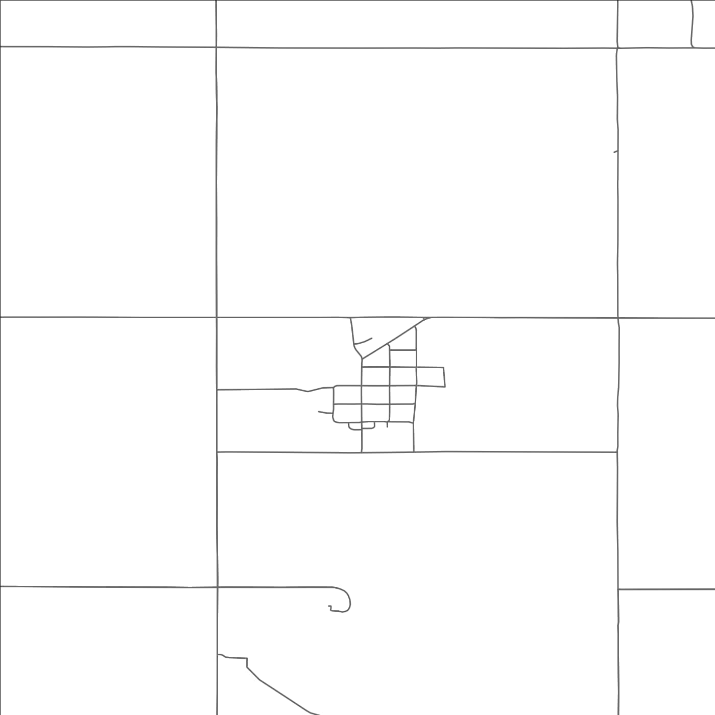 ROAD MAP OF KIEF, NORTH DAKOTA BY MAPBAKES