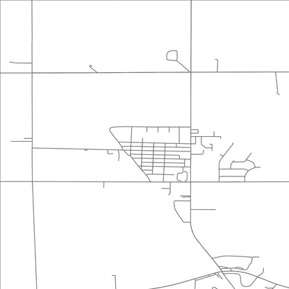 ROAD MAP OF KINDRED, NORTH DAKOTA BY MAPBAKES