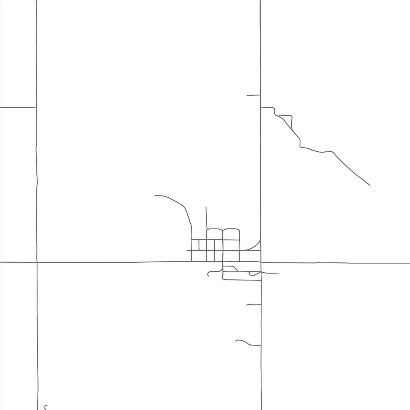 ROAD MAP OF LEITH, NORTH DAKOTA BY MAPBAKES