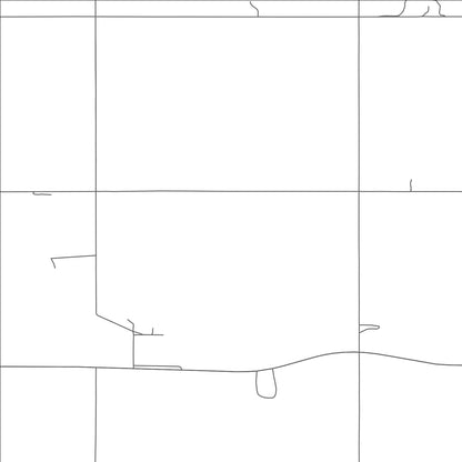 ROAD MAP OF LOMA, NORTH DAKOTA BY MAPBAKES