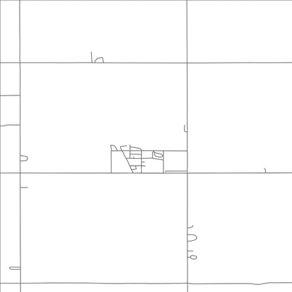 ROAD MAP OF LORAINE, NORTH DAKOTA BY MAPBAKES