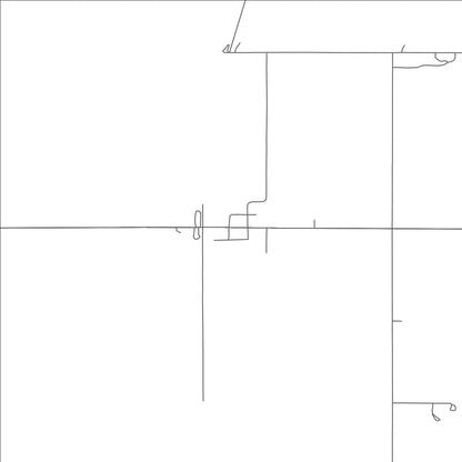 ROAD MAP OF LUDDEN, NORTH DAKOTA BY MAPBAKES