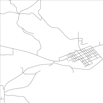 ROAD MAP OF MARMARTH, NORTH DAKOTA BY MAPBAKES