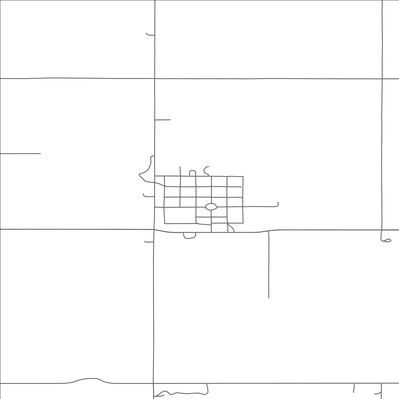 ROAD MAP OF MAXBASS, NORTH DAKOTA BY MAPBAKES