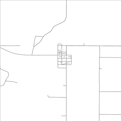 ROAD MAP OF MONTPELIER, NORTH DAKOTA BY MAPBAKES