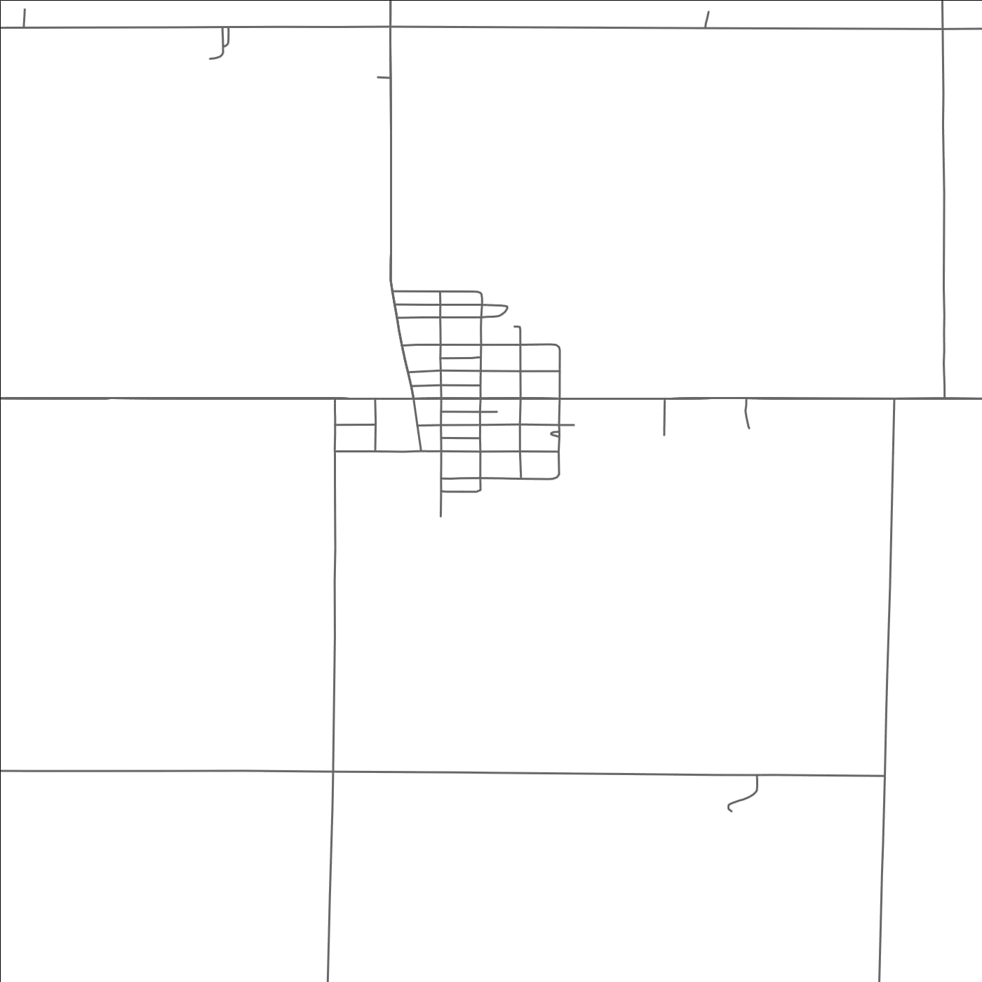 ROAD MAP OF REYNOLDS, NORTH DAKOTA BY MAPBAKES