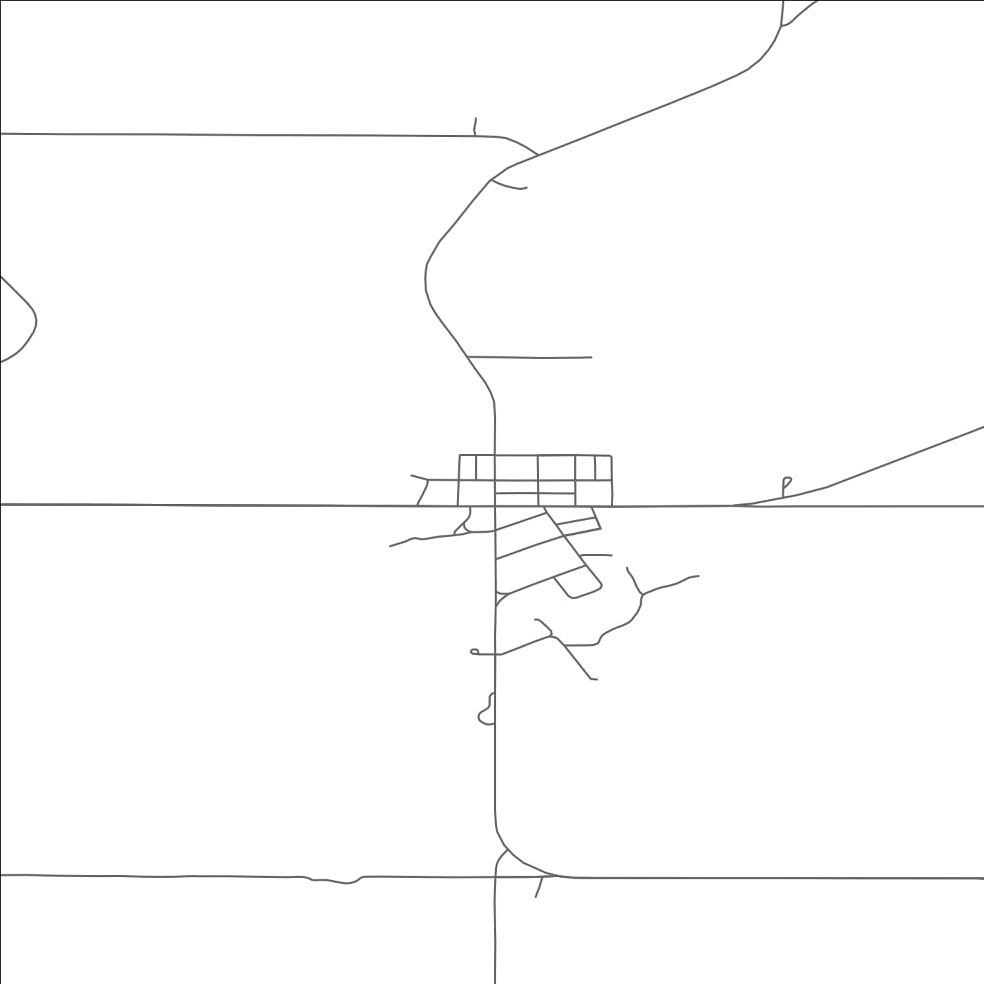 ROAD MAP OF SENTINEL BUTTE, NORTH DAKOTA BY MAPBAKES