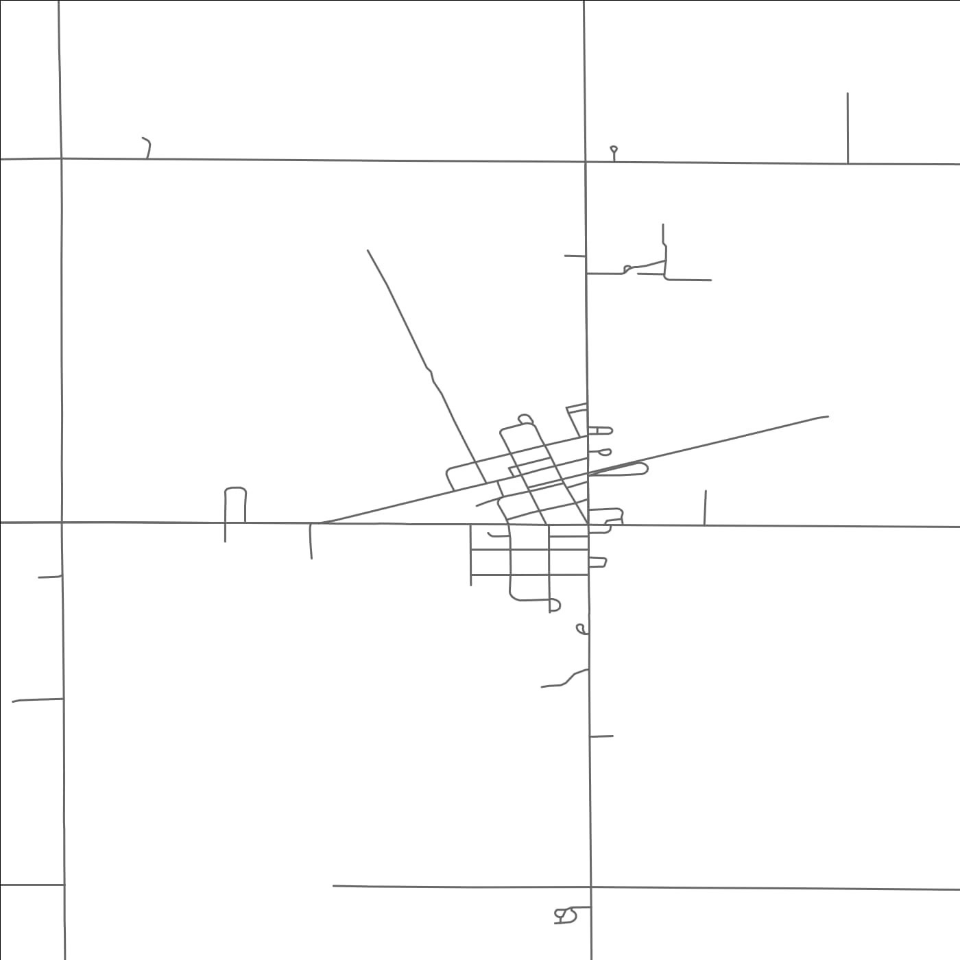 ROAD MAP OF SHELDON, NORTH DAKOTA BY MAPBAKES