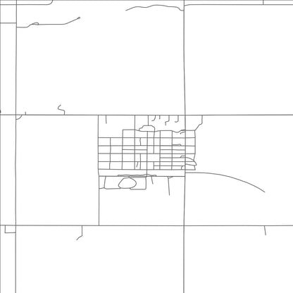 ROAD MAP OF SHERWOOD, NORTH DAKOTA BY MAPBAKES