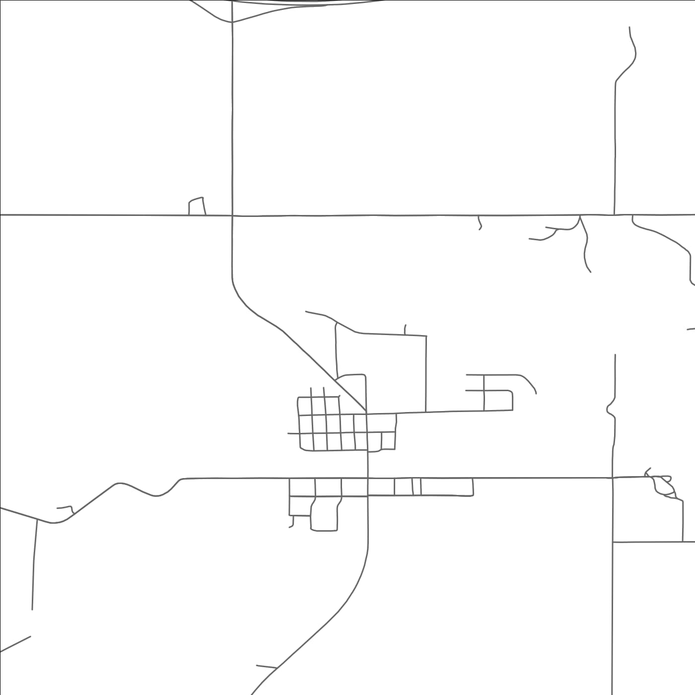 ROAD MAP OF SOUTH HEART, NORTH DAKOTA BY MAPBAKES