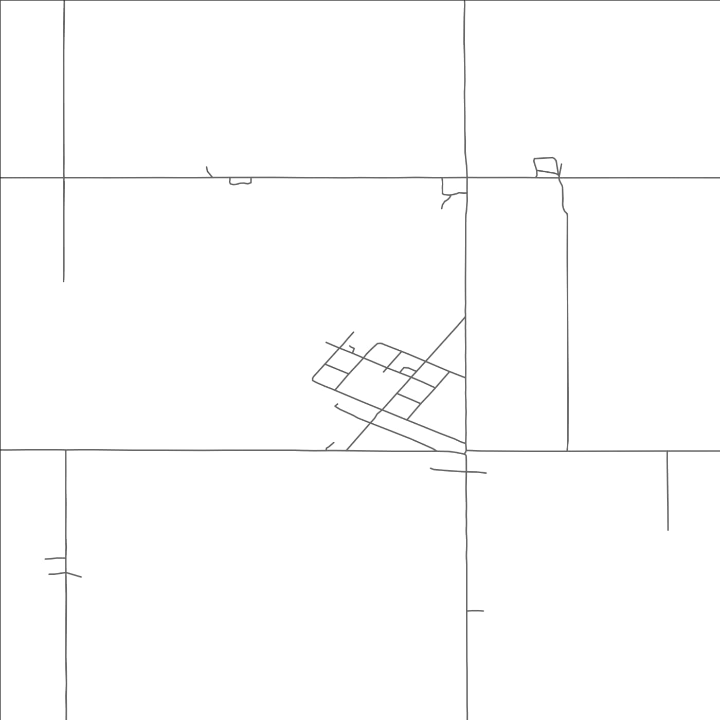 ROAD MAP OF SUTTON, NORTH DAKOTA BY MAPBAKES