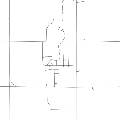 ROAD MAP OF SYKESTON, NORTH DAKOTA BY MAPBAKES