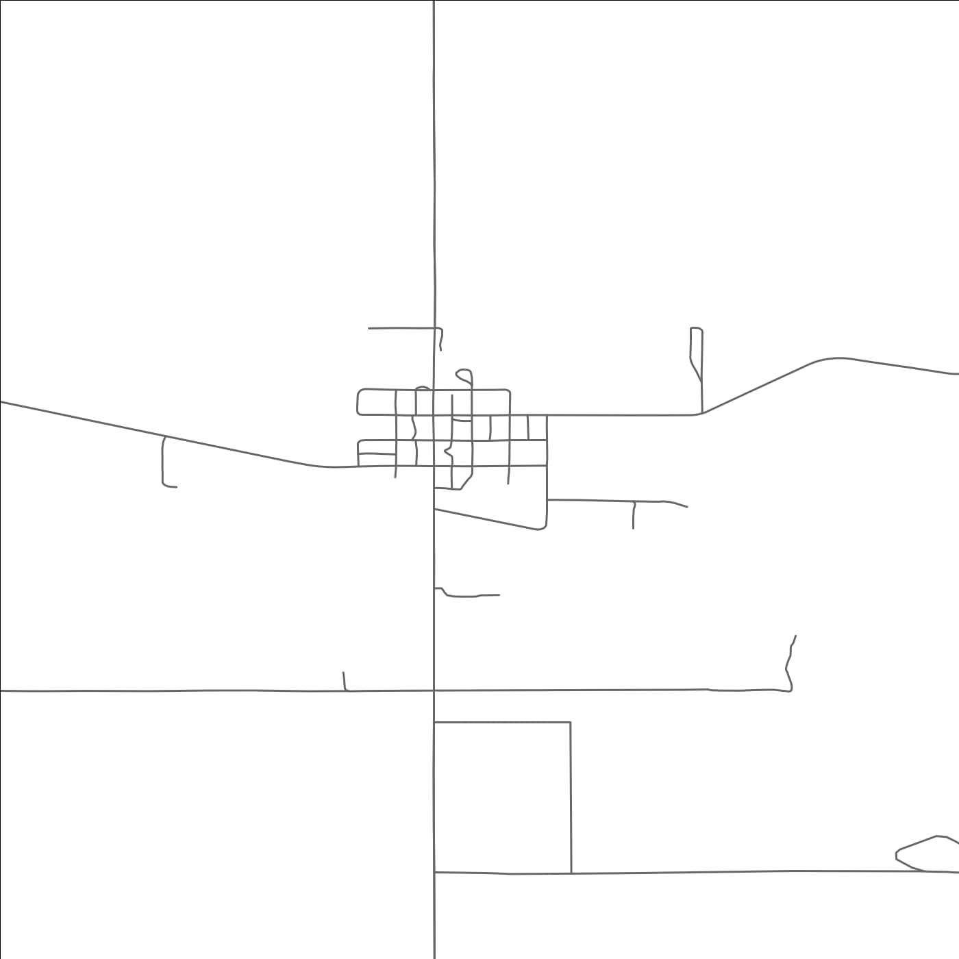 ROAD MAP OF TOLNA, NORTH DAKOTA BY MAPBAKES