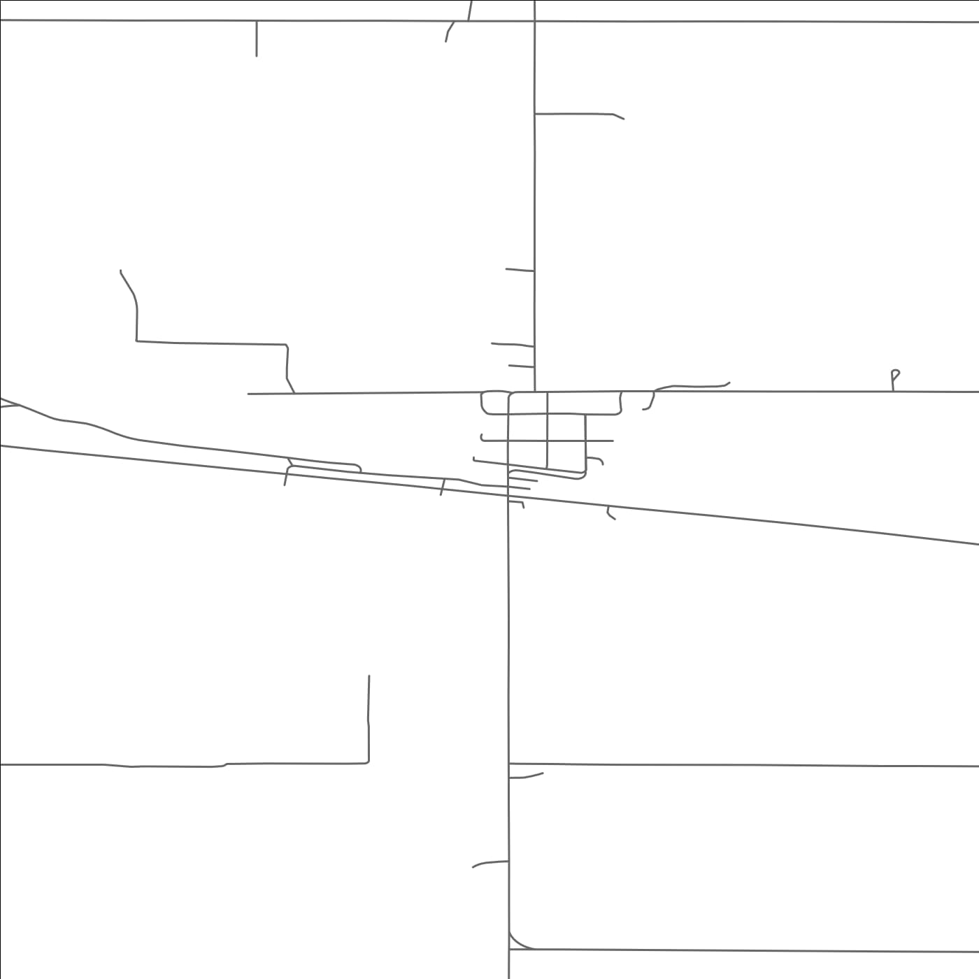 ROAD MAP OF VOLTAIRE, NORTH DAKOTA BY MAPBAKES