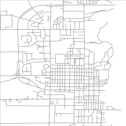 ROAD MAP OF WAHPETON, NORTH DAKOTA BY MAPBAKES