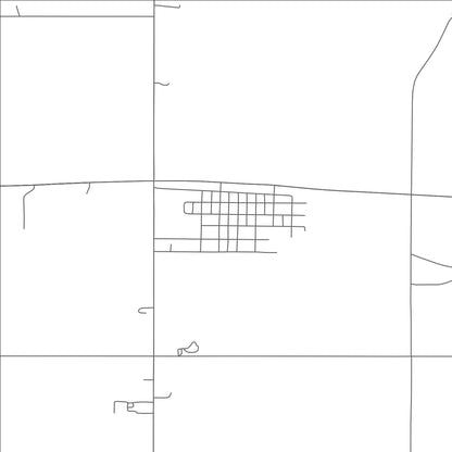 ROAD MAP OF WILDROSE, NORTH DAKOTA BY MAPBAKES