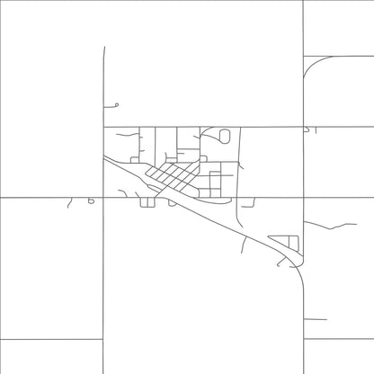 ROAD MAP OF WIMBLEDON, NORTH DAKOTA BY MAPBAKES