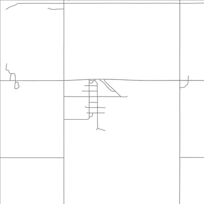 ROAD MAP OF WOLFORD, NORTH DAKOTA BY MAPBAKES