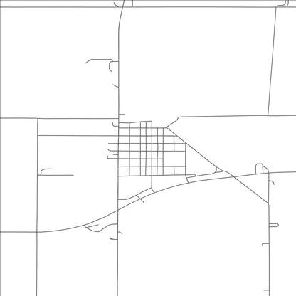 ROAD MAP OF WYNDMERE, NORTH DAKOTA BY MAPBAKES