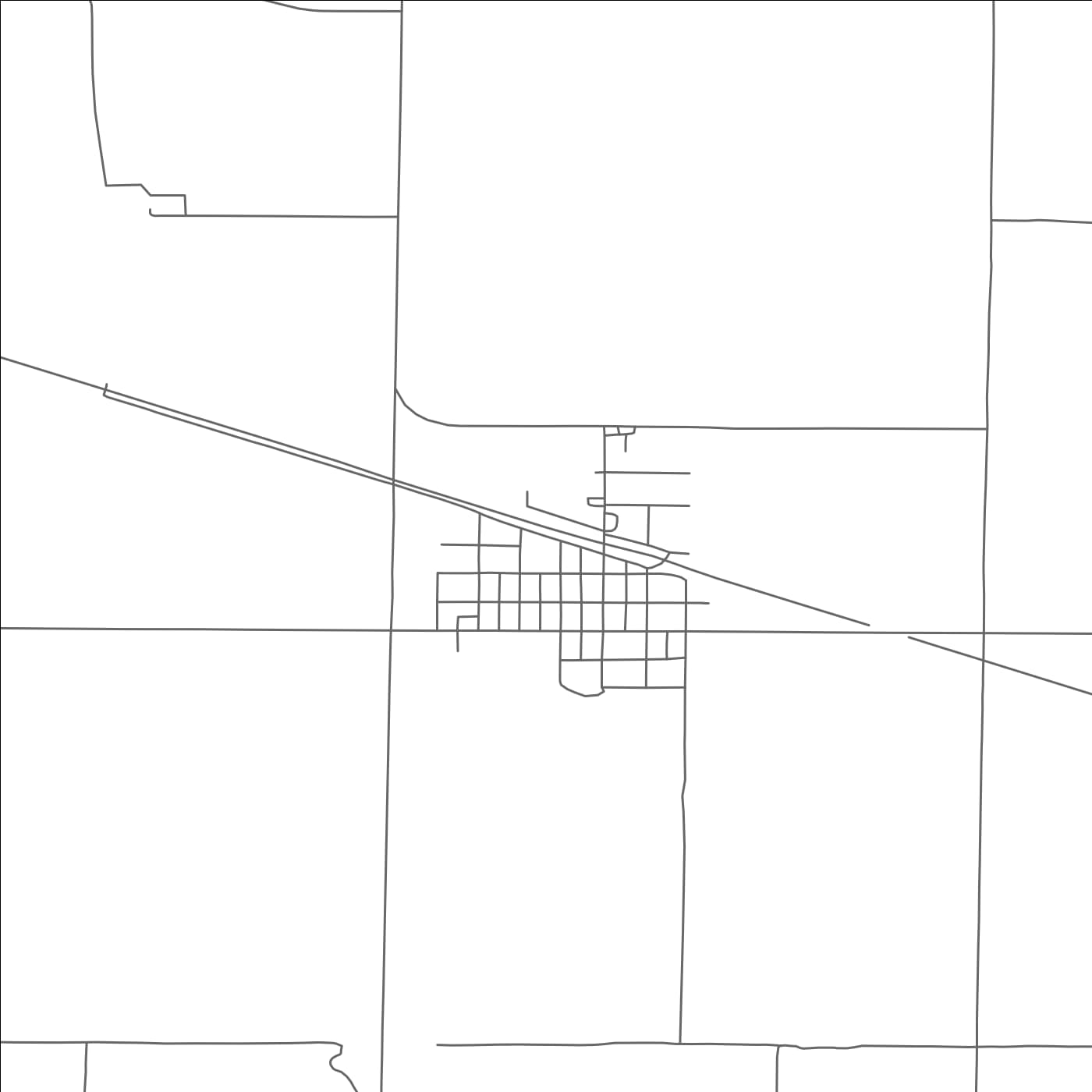 ROAD MAP OF ZEELAND, NORTH DAKOTA BY MAPBAKES