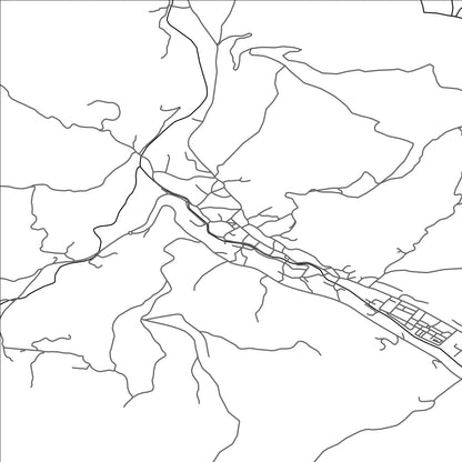 ROAD MAP OF ABRUD, ROMANIA BY MAPBAKES