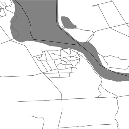 ROAD MAP OF ADJUDU-VECHI, ROMANIA BY MAPBAKES