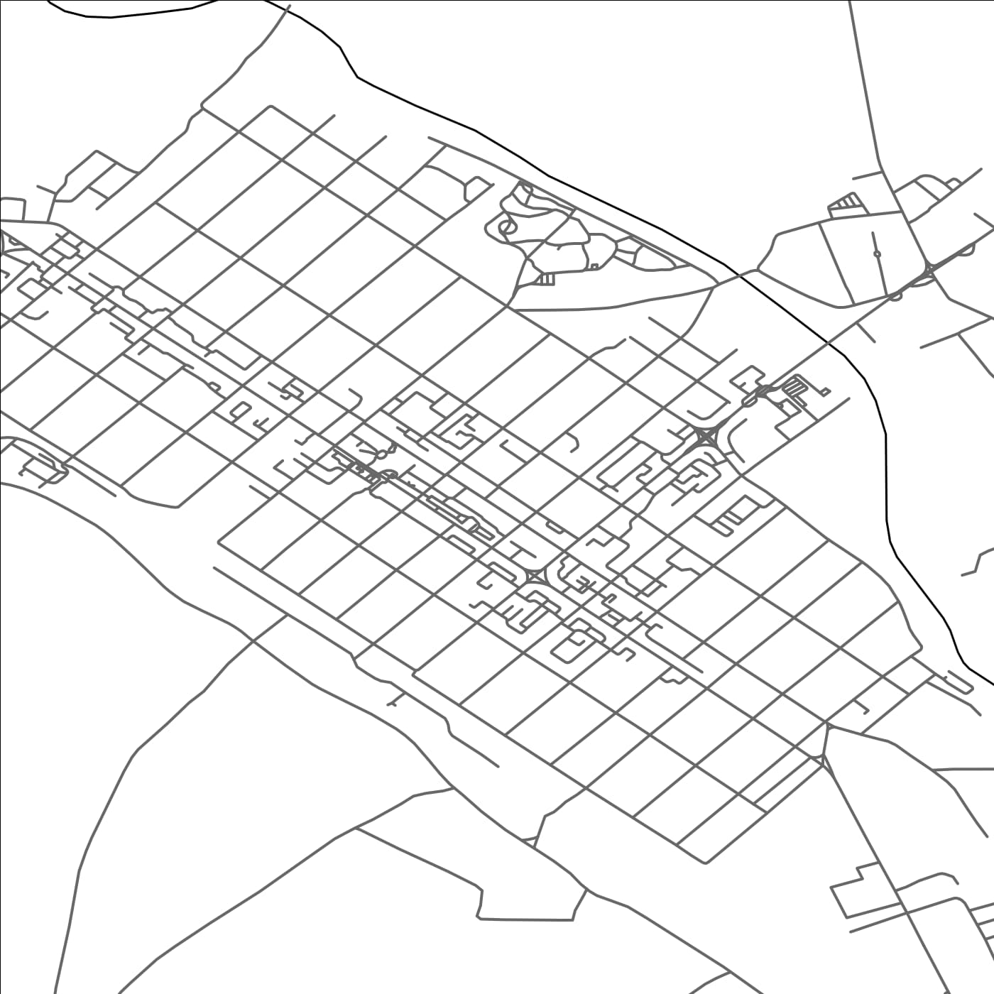 ROAD MAP OF ALEXANDRIA, ROMANIA BY MAPBAKES