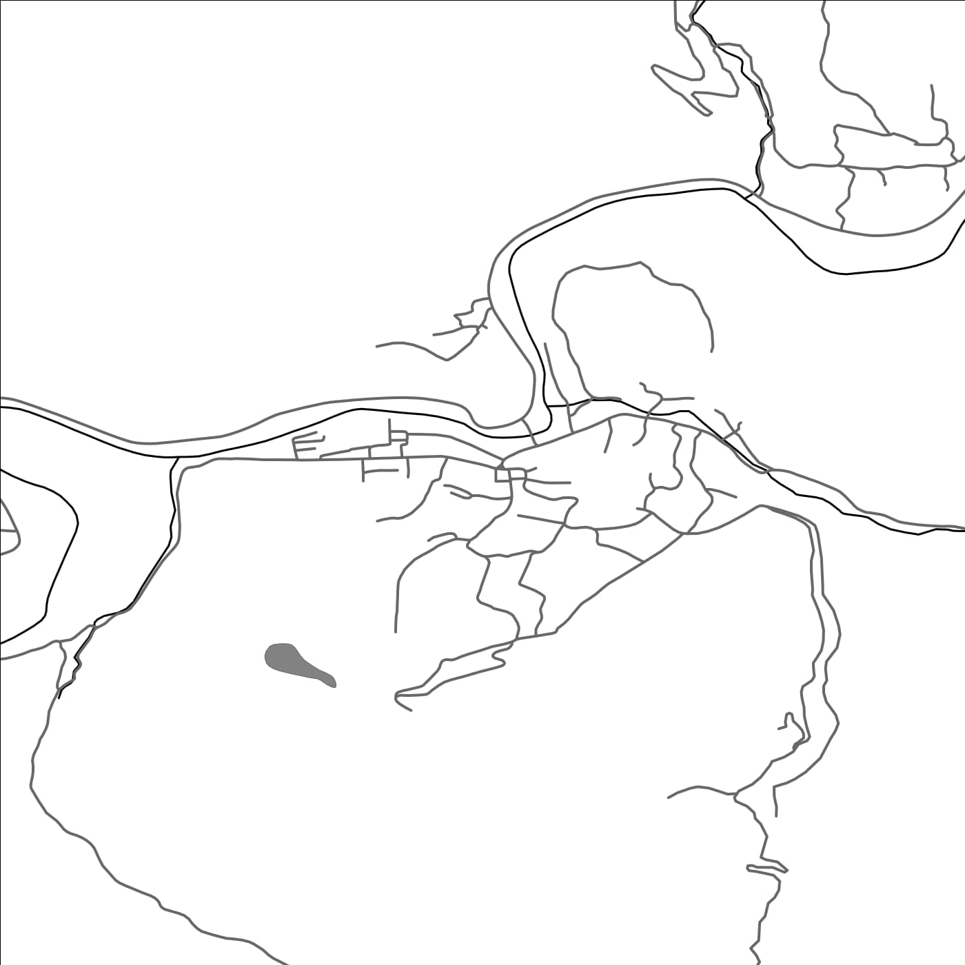 ROAD MAP OF BAIA-DE-ARIES, ROMANIA BY MAPBAKES