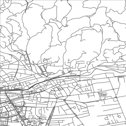 ROAD MAP OF BAIA-MARE, ROMANIA BY MAPBAKES