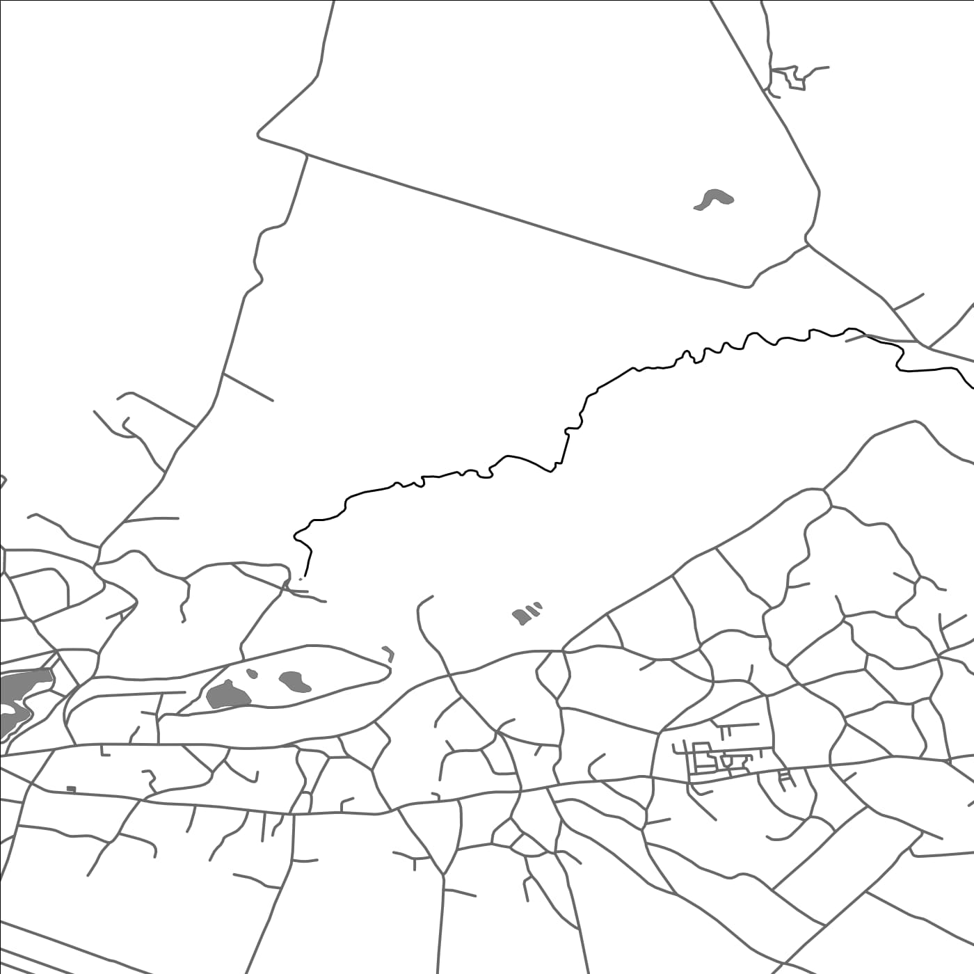 ROAD MAP OF BAICOI, ROMANIA BY MAPBAKES