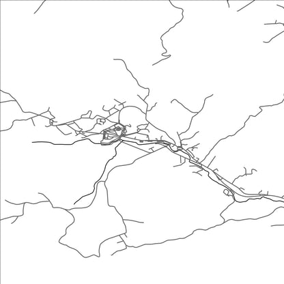 ROAD MAP OF BAILE-GOVORA, ROMANIA BY MAPBAKES