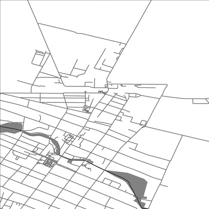 ROAD MAP OF BAILESTI, ROMANIA BY MAPBAKES