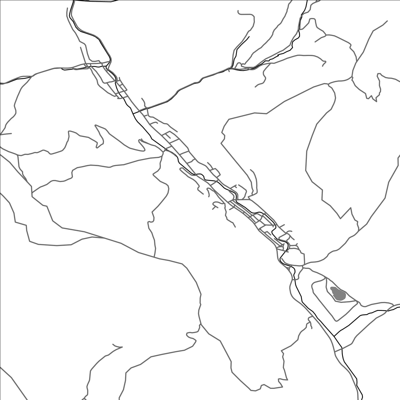 ROAD MAP OF BALAN, ROMANIA BY MAPBAKES