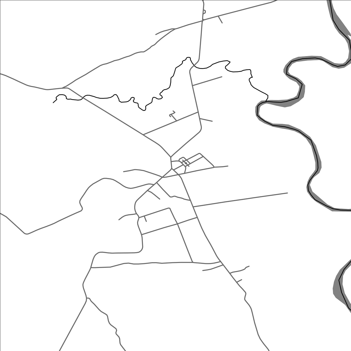 ROAD MAP OF BALCESTI, ROMANIA BY MAPBAKES