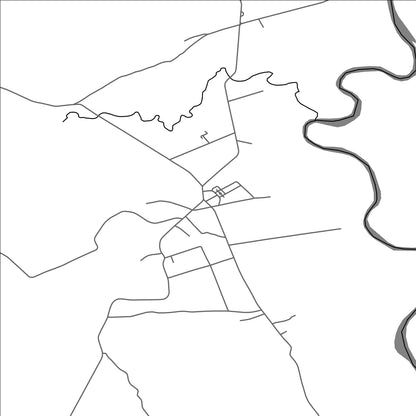 ROAD MAP OF BALCESTI, ROMANIA BY MAPBAKES