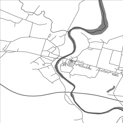 ROAD MAP OF BALS, ROMANIA BY MAPBAKES