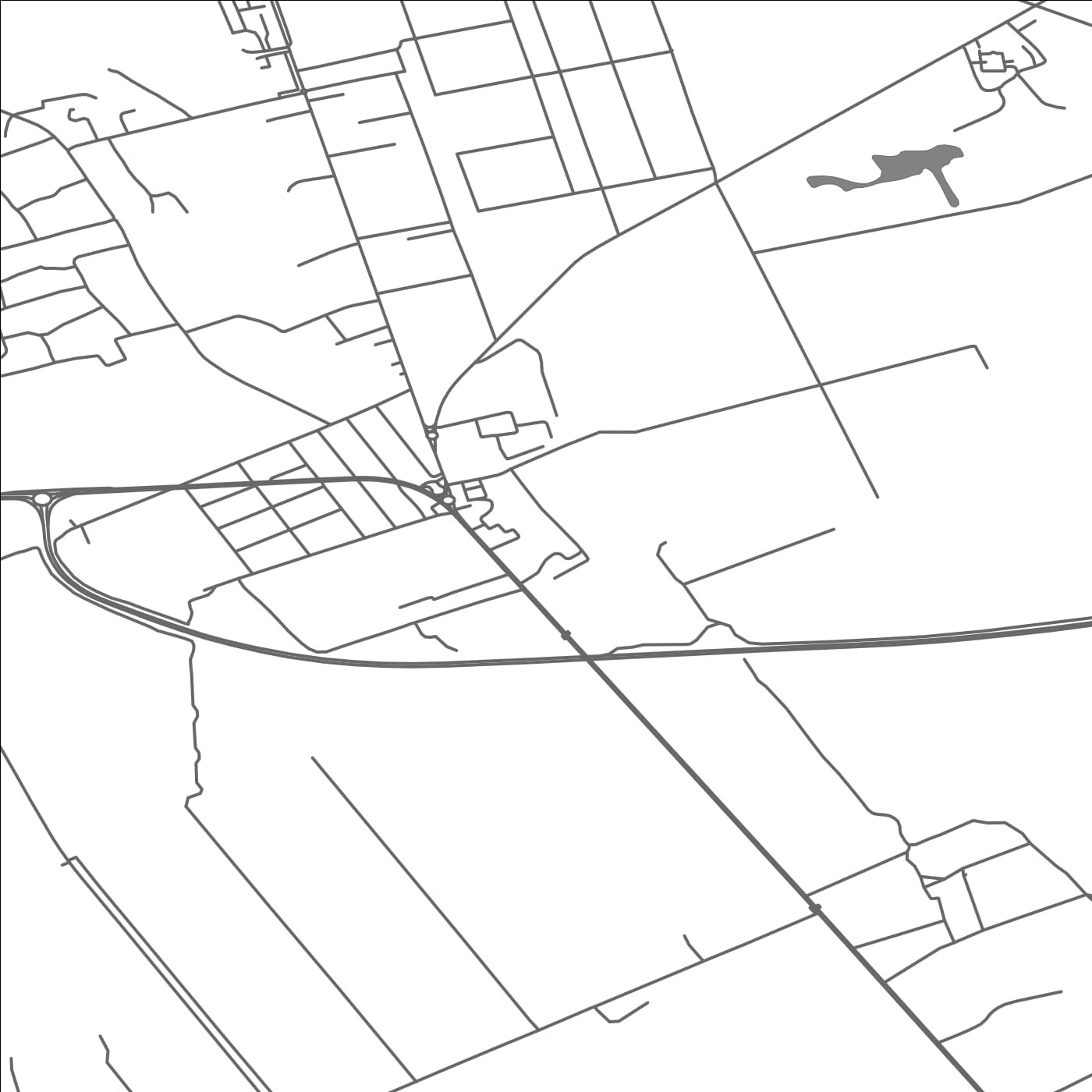 ROAD MAP OF BARCANESTI, ROMANIA BY MAPBAKES