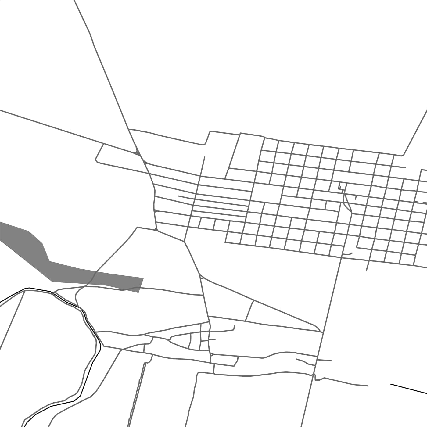 ROAD MAP OF BECHET, ROMANIA BY MAPBAKES